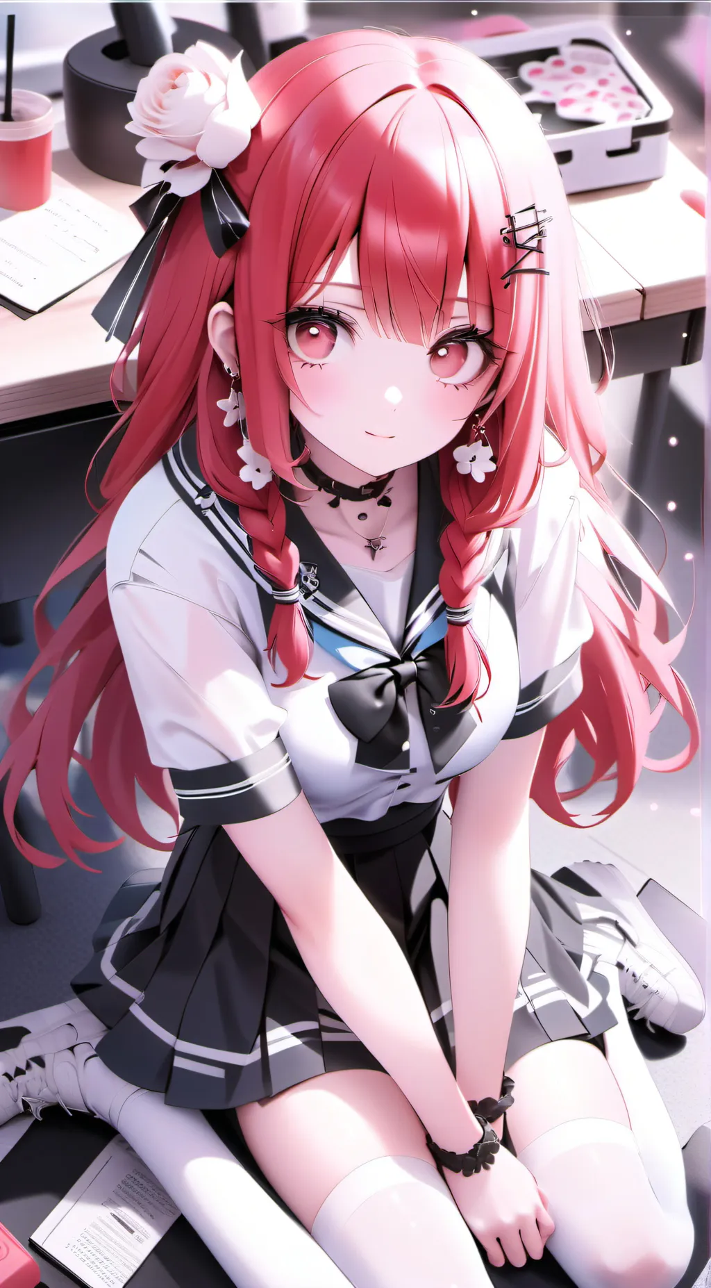 ai character: Rose Homen background