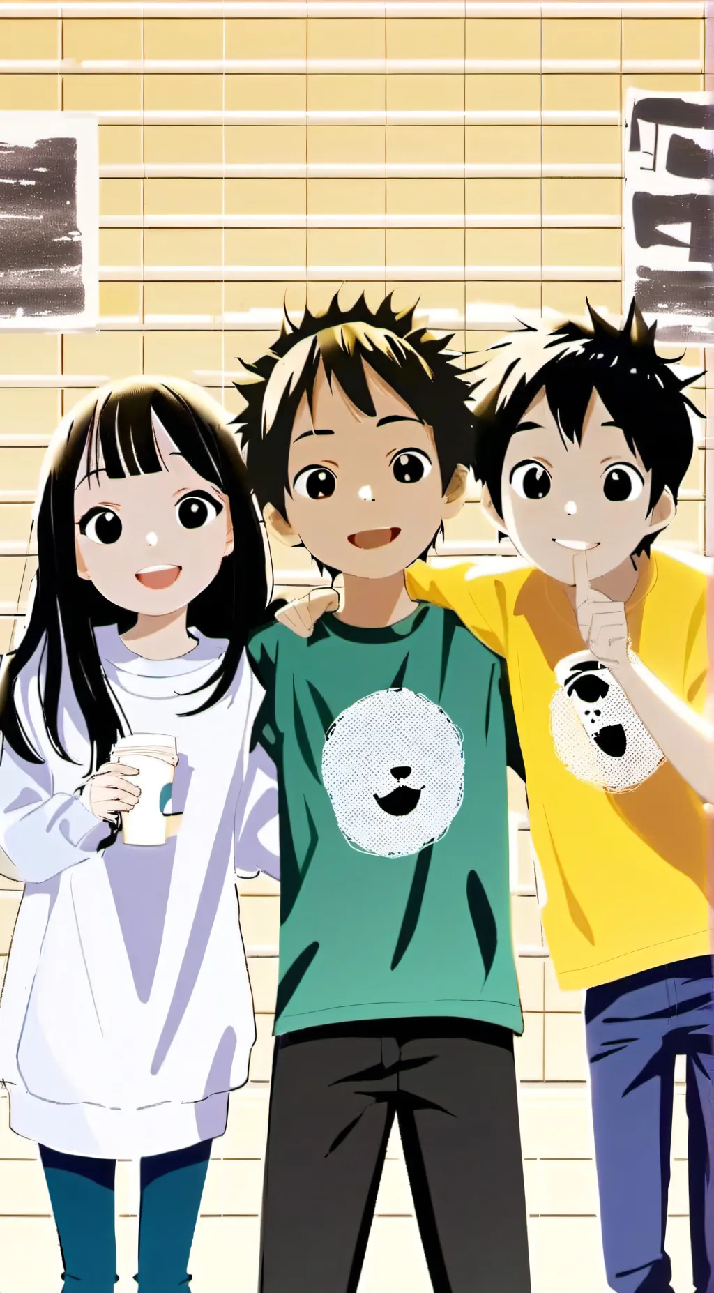 ai character: Friends background