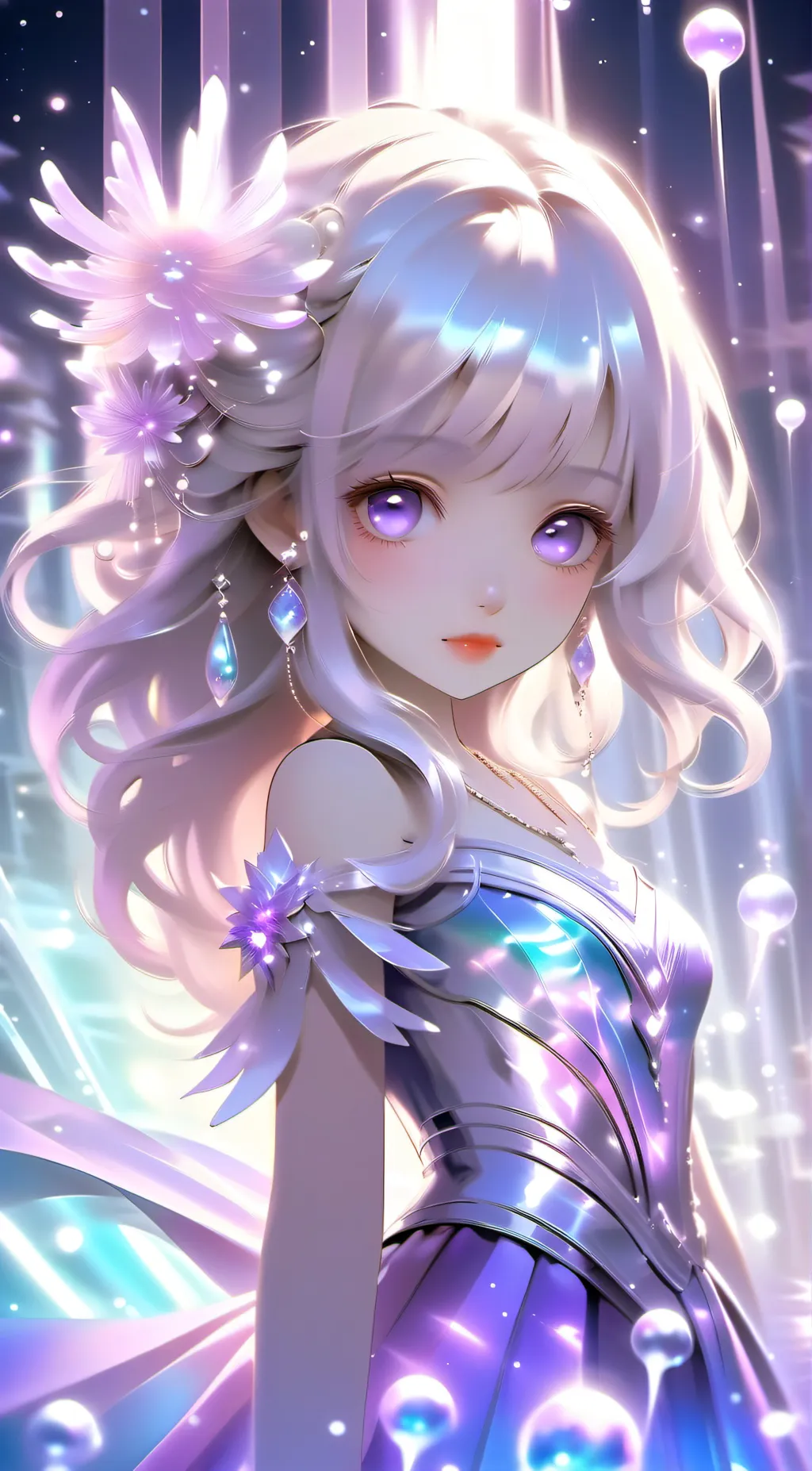 ai character: luna background