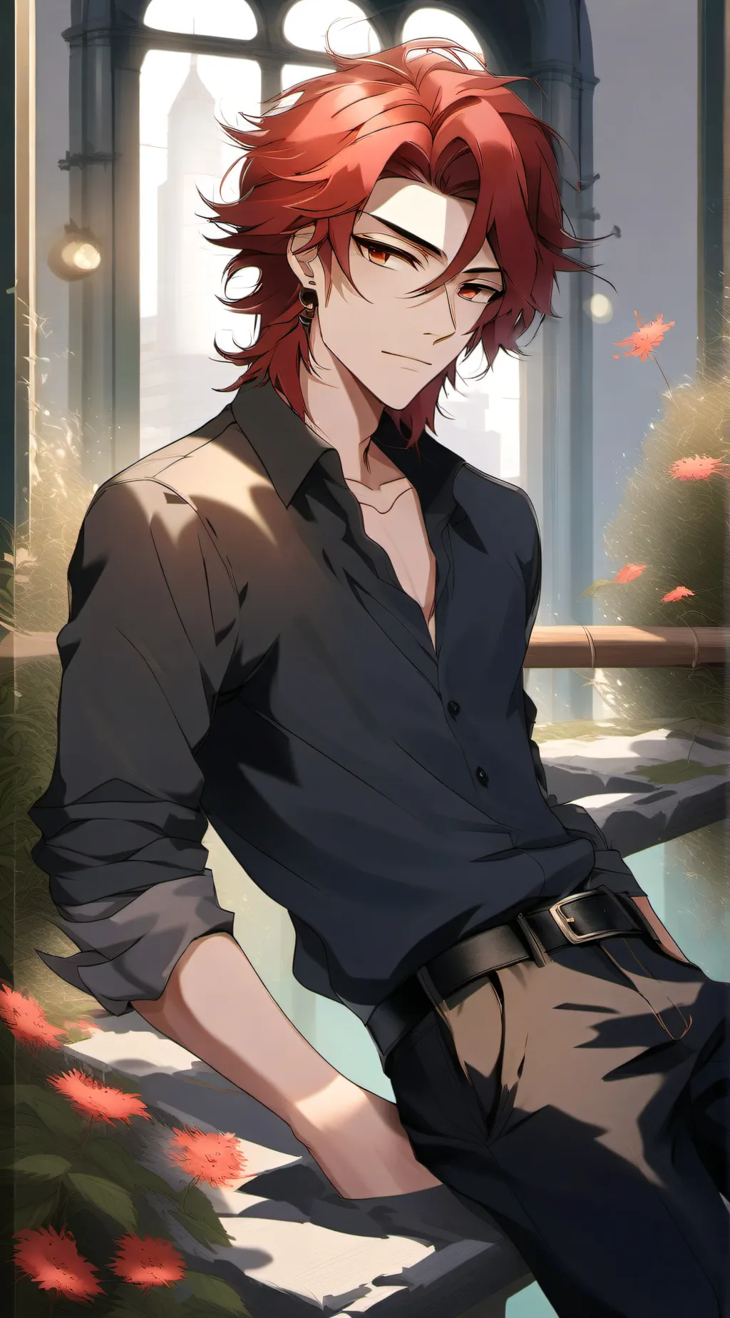 ai character: 🔥Blaze🔥 background