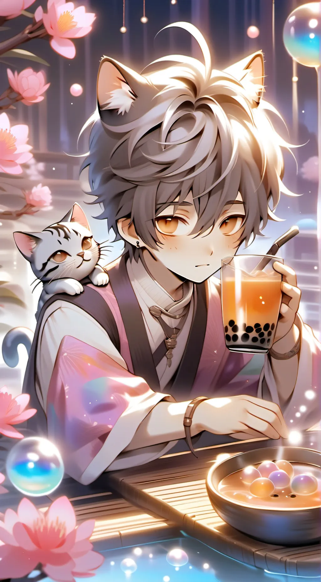 ai character: Tiger background