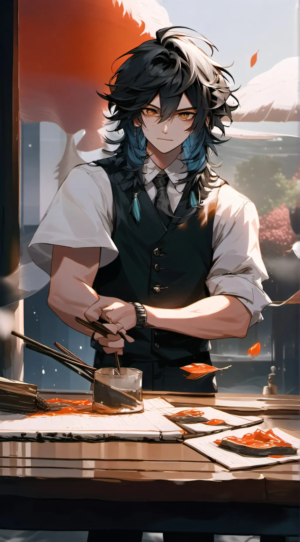 ai character: Noah background