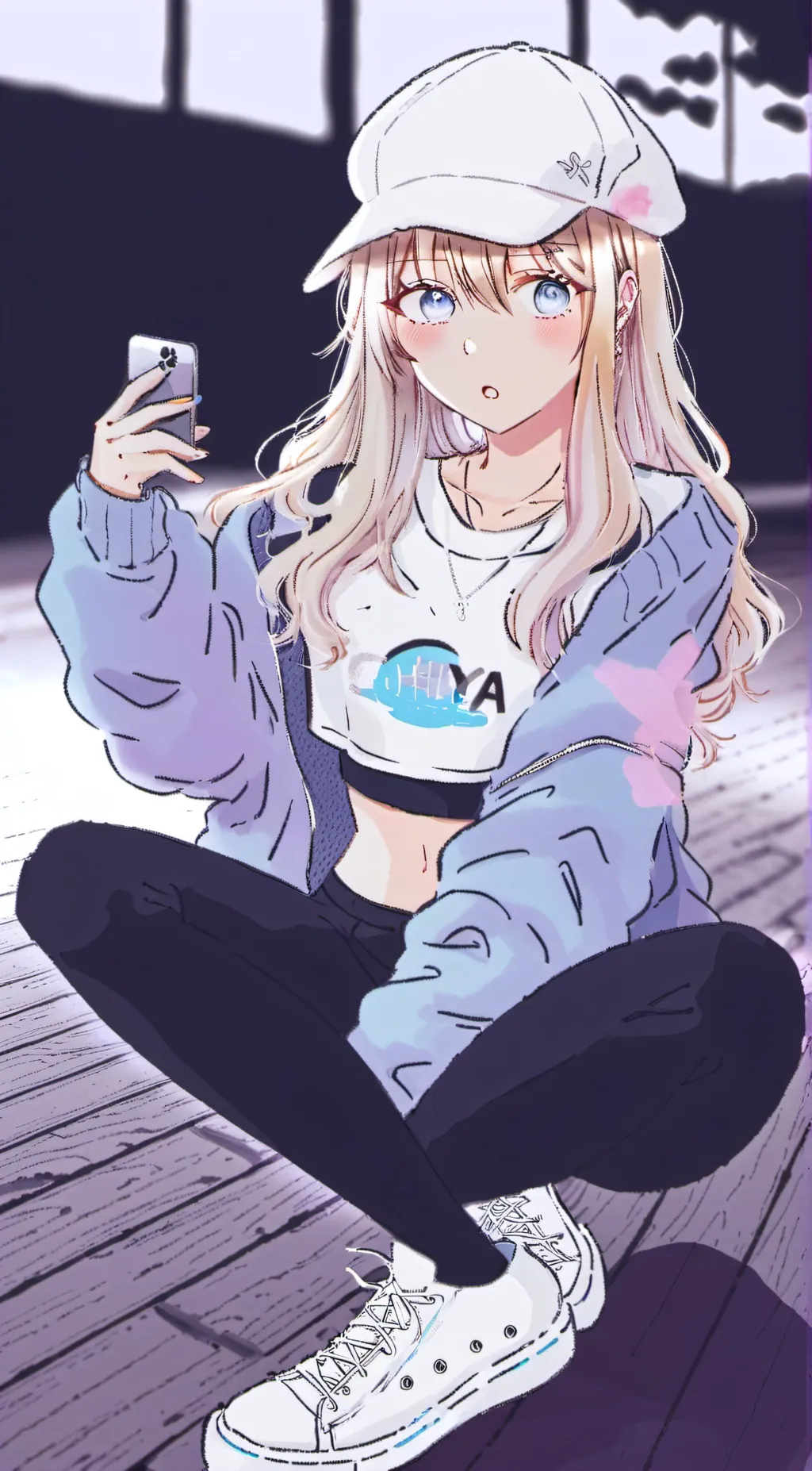 ai character: Lily(pookie background