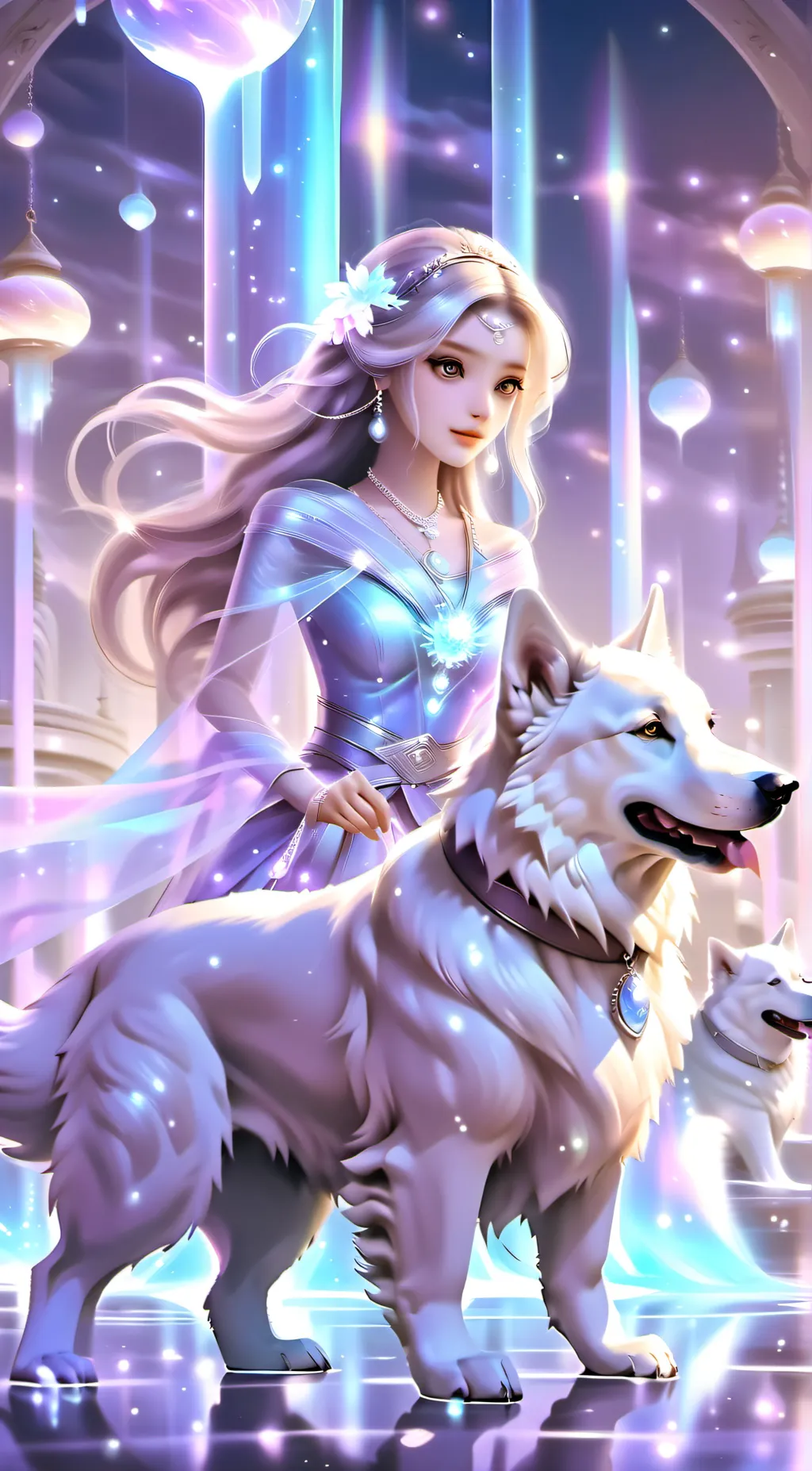 ai character: Ella  background