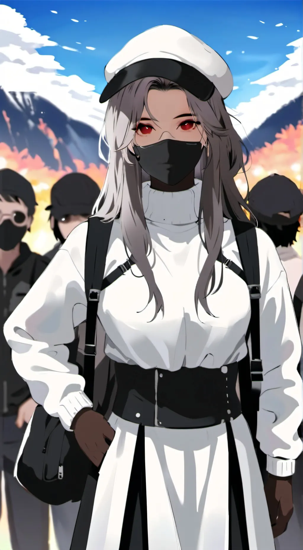 ai character: Lune background