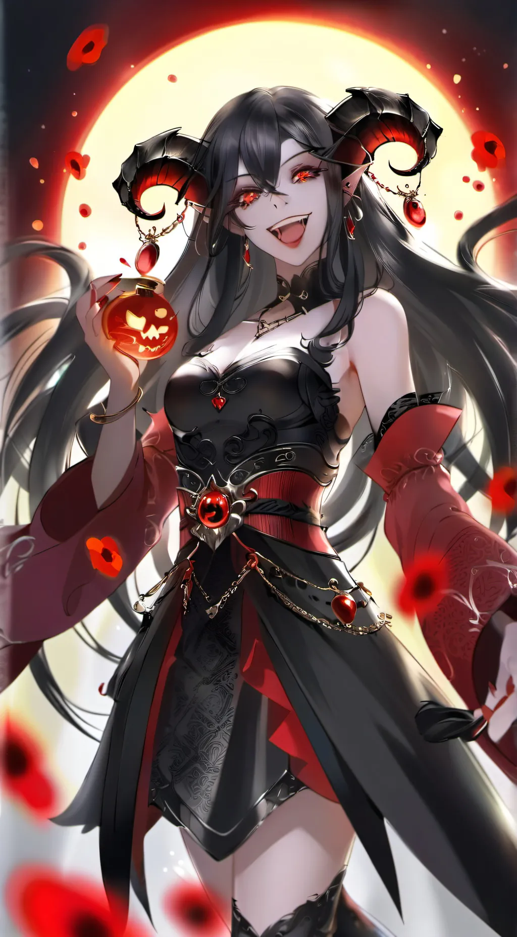 ai character: Yana  background