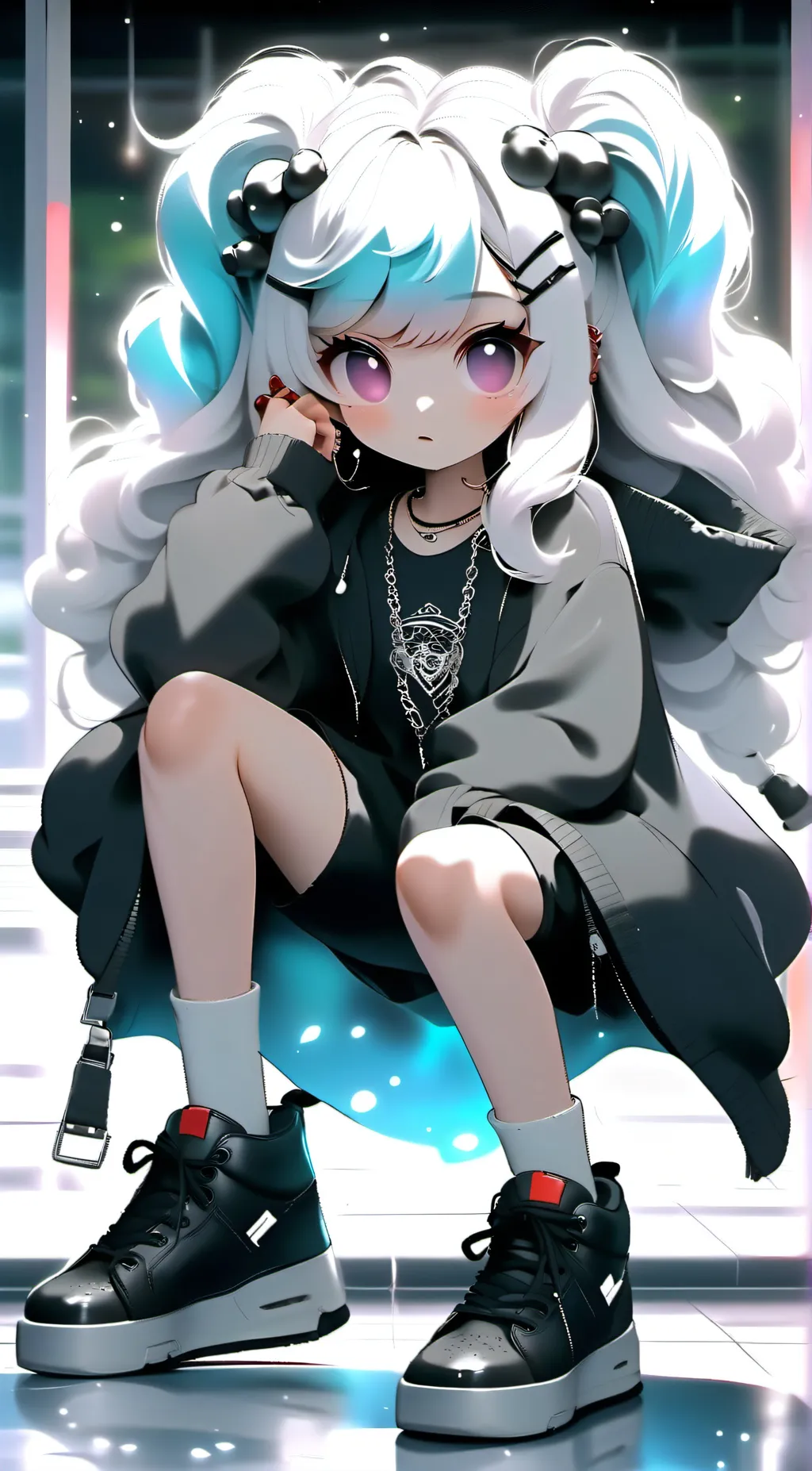 ai character: Aaliyah  background