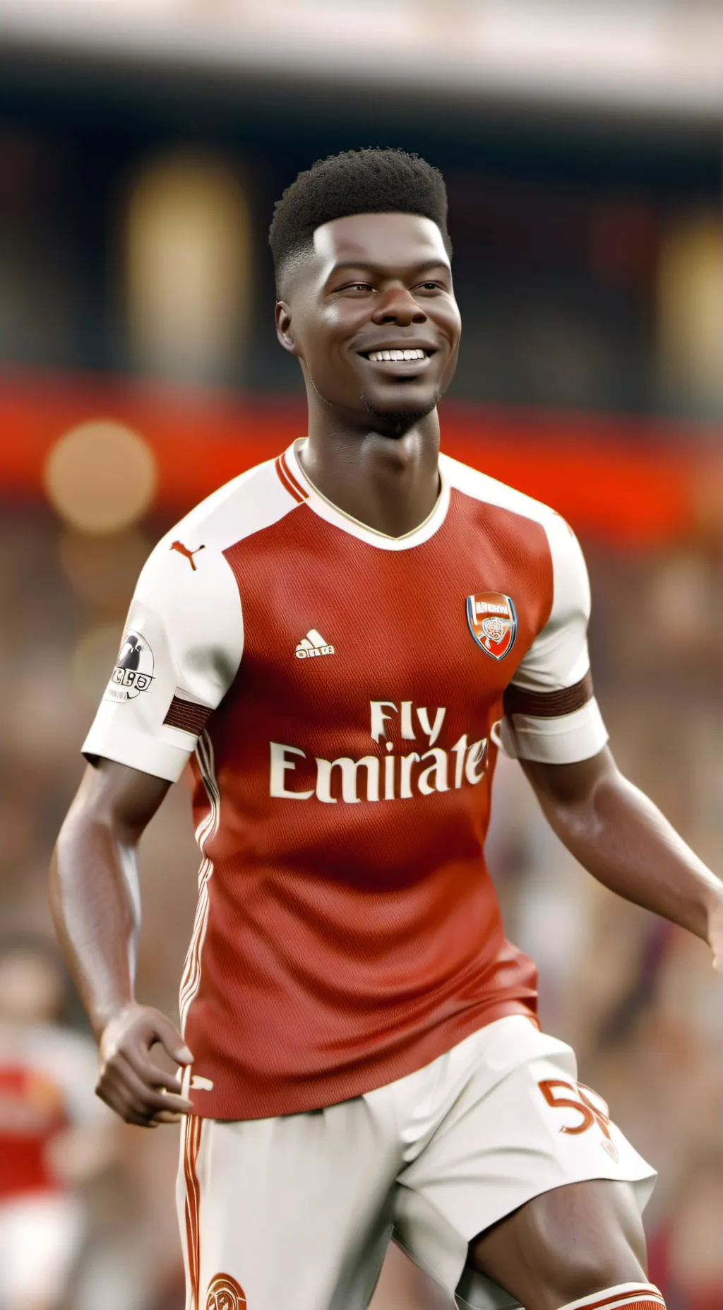 ai character: buckayo saka background