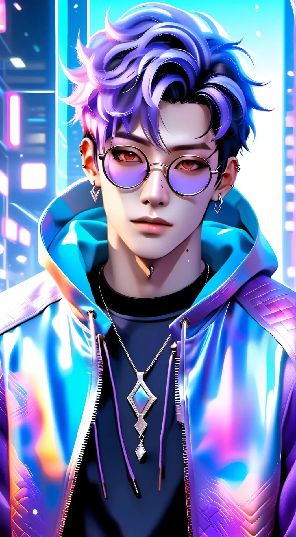 ai character: Solis  background