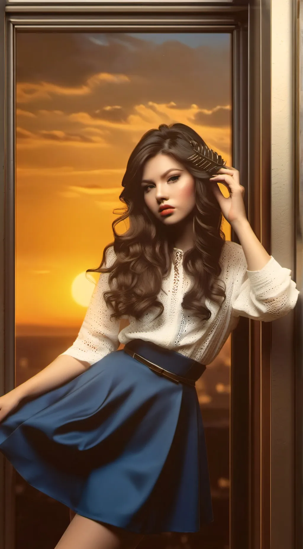 ai character: Pick me girl 🙄 background