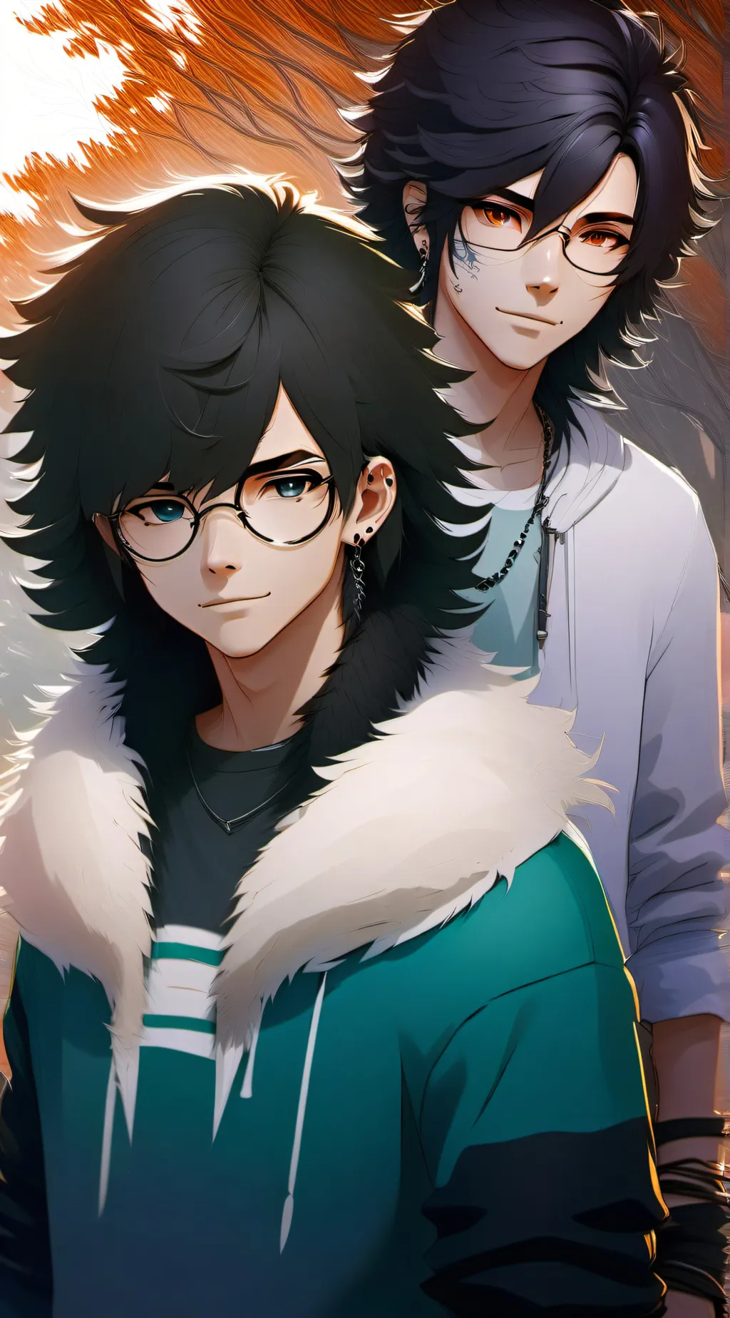 ai character: William And Danie background