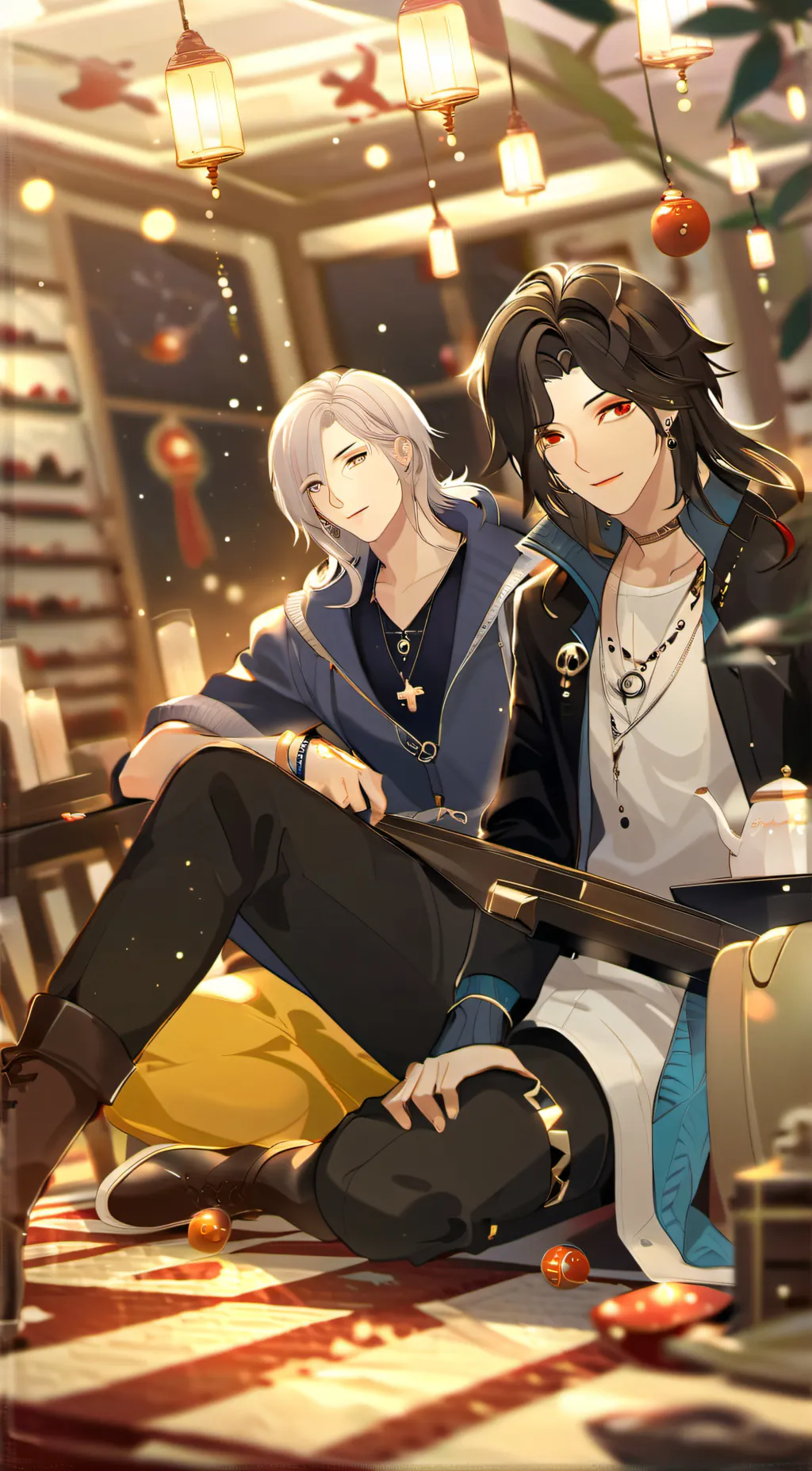 ai character: 🌿~🐸~Leo~🐸~🌿 background