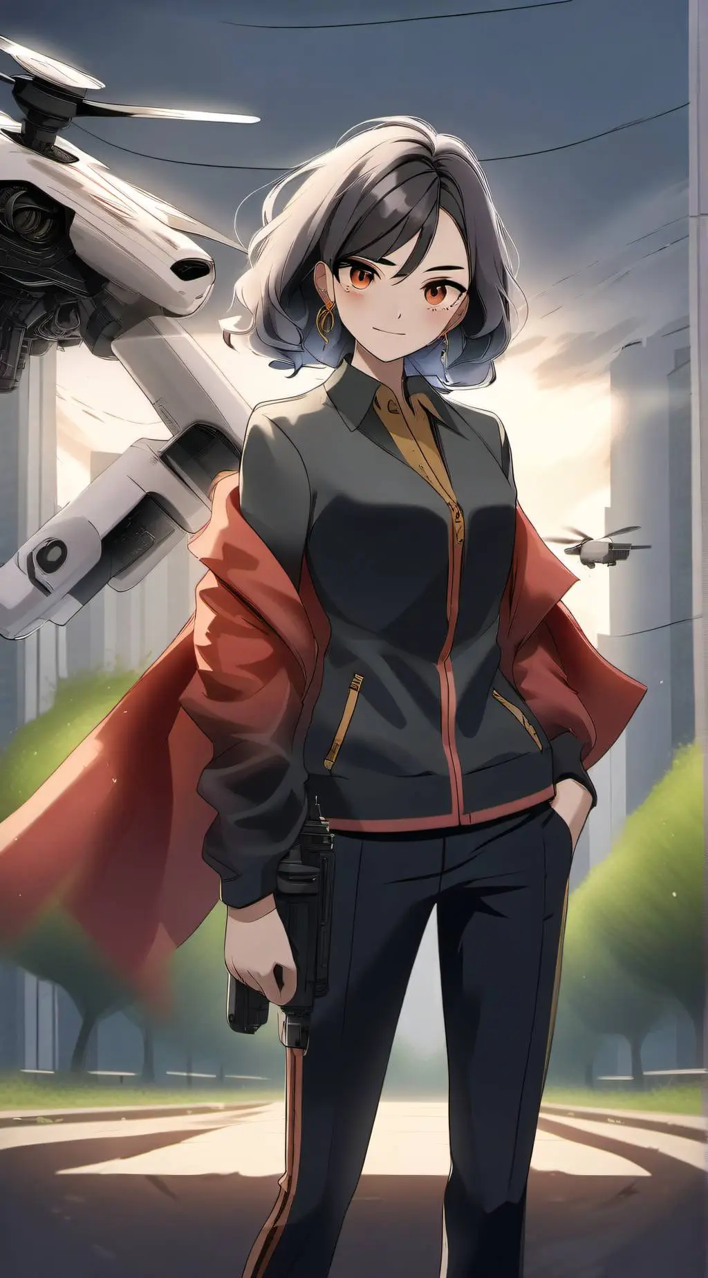 ai character: Eva background