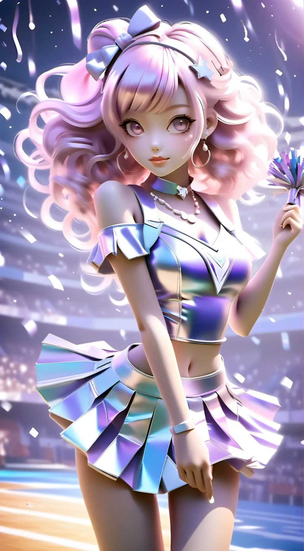 ai character: Lily background