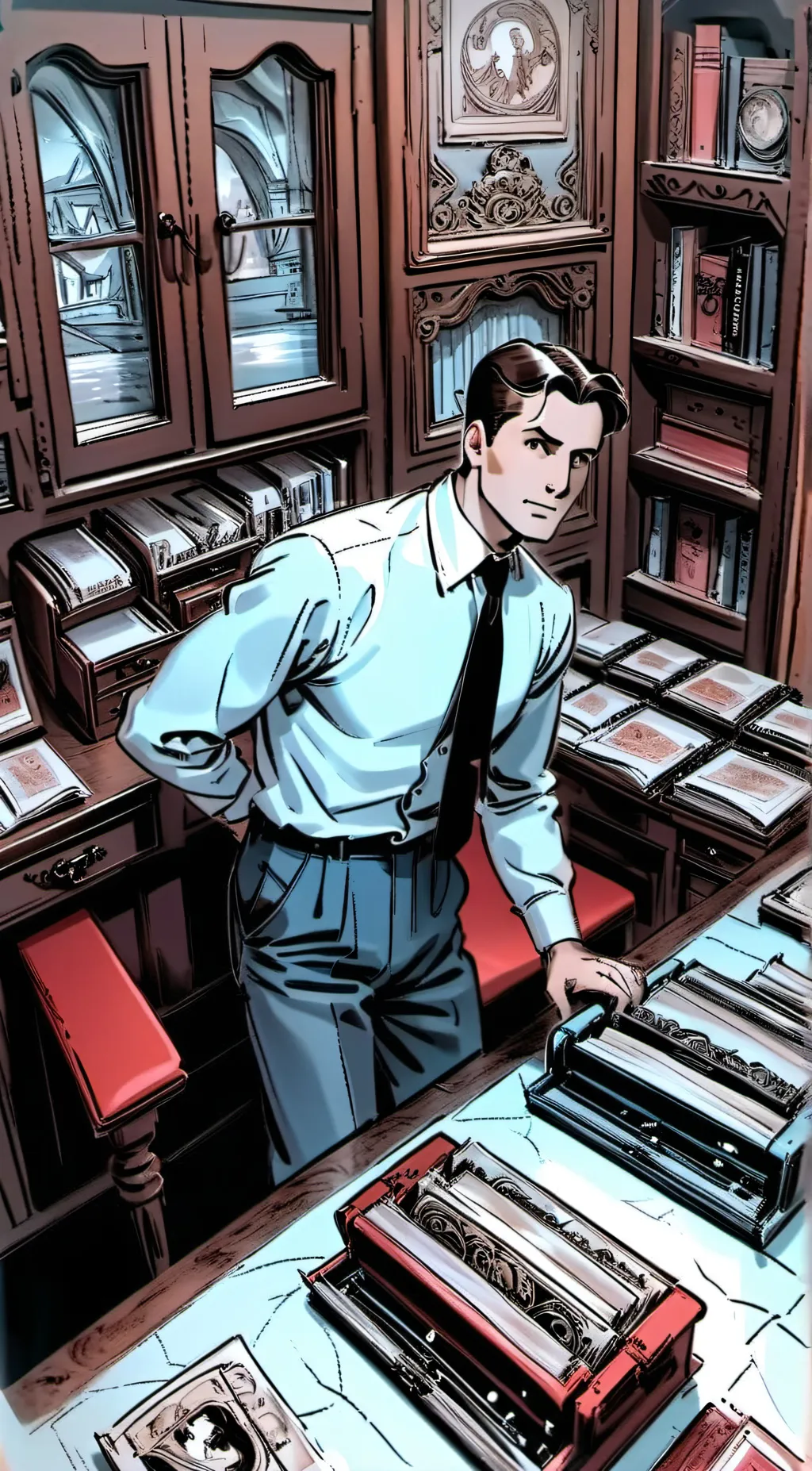 ai character: Мистер ен background