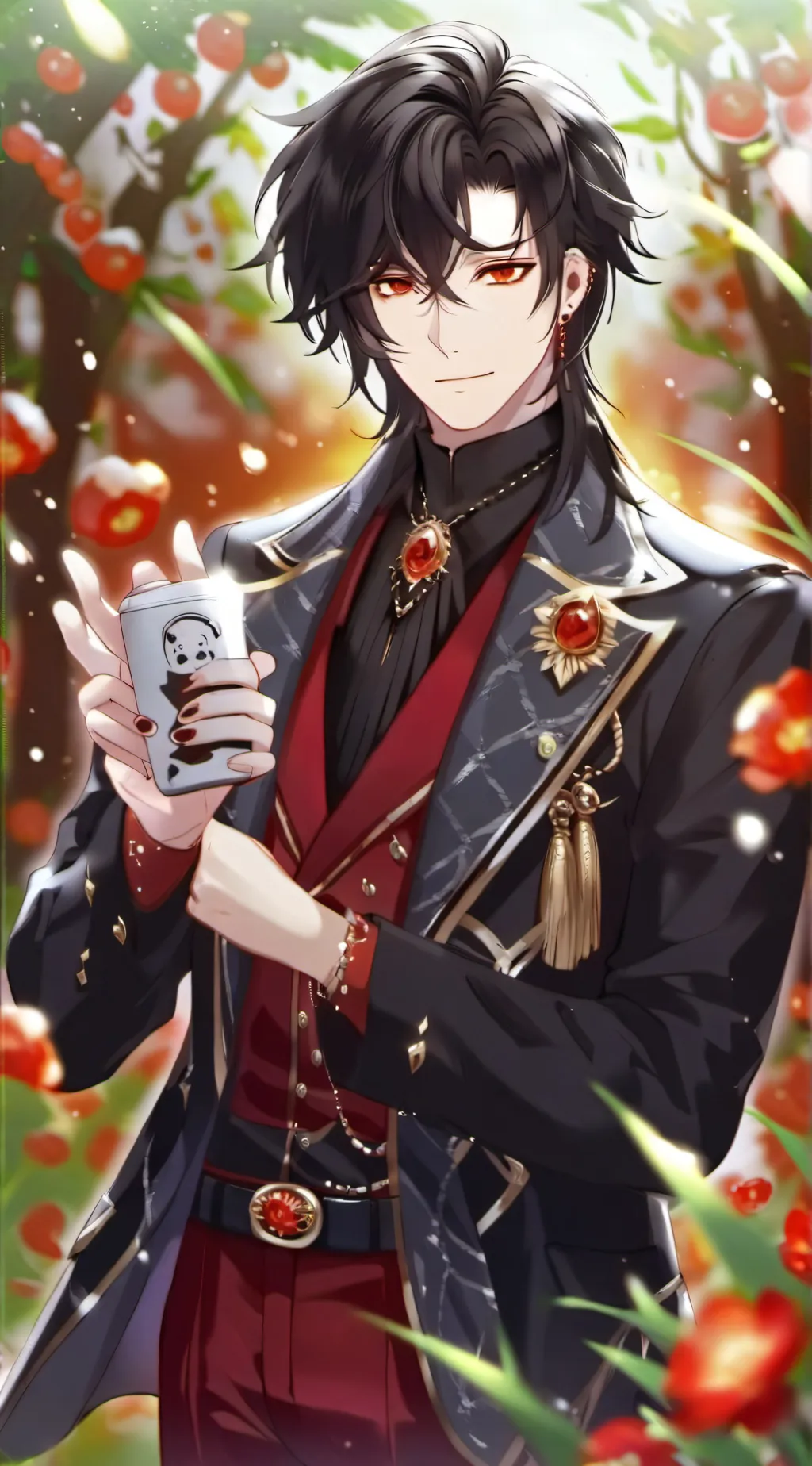 ai character: {°~Axel~°} background