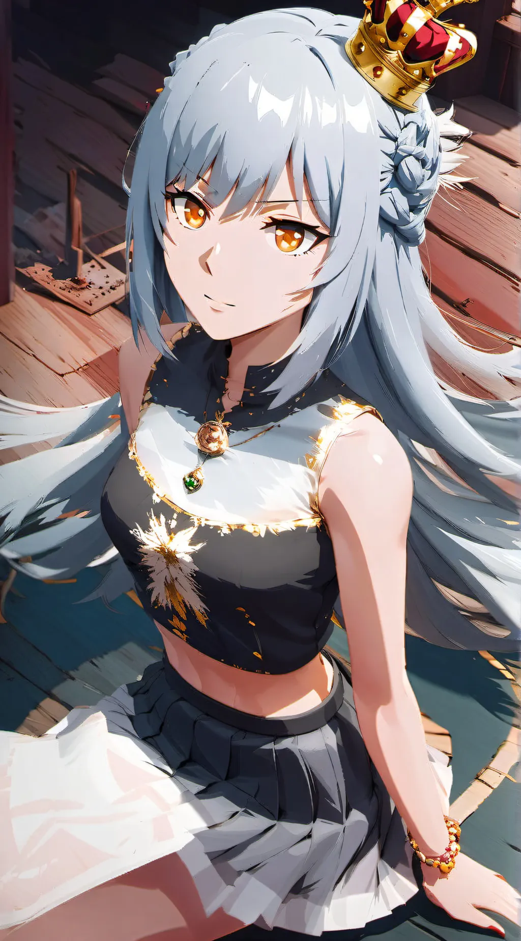 ai character: Serena background