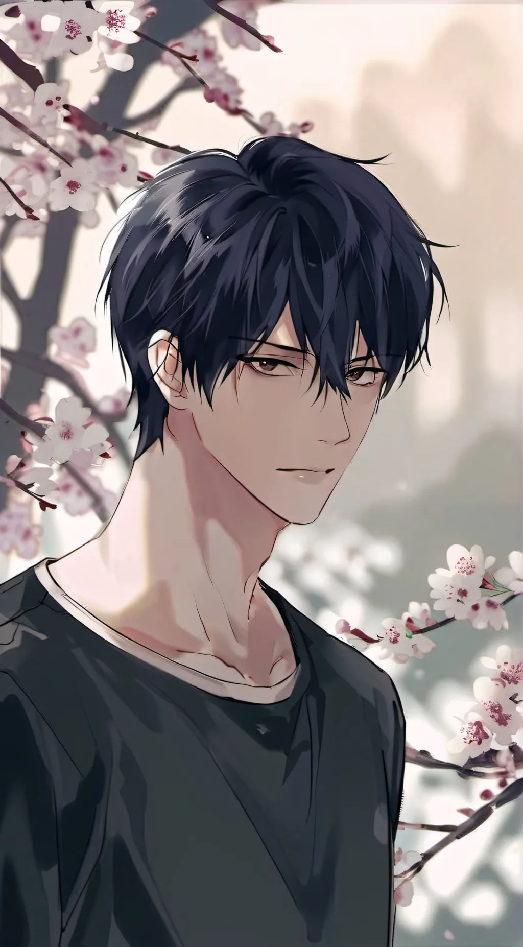 ai character: Sasuke background