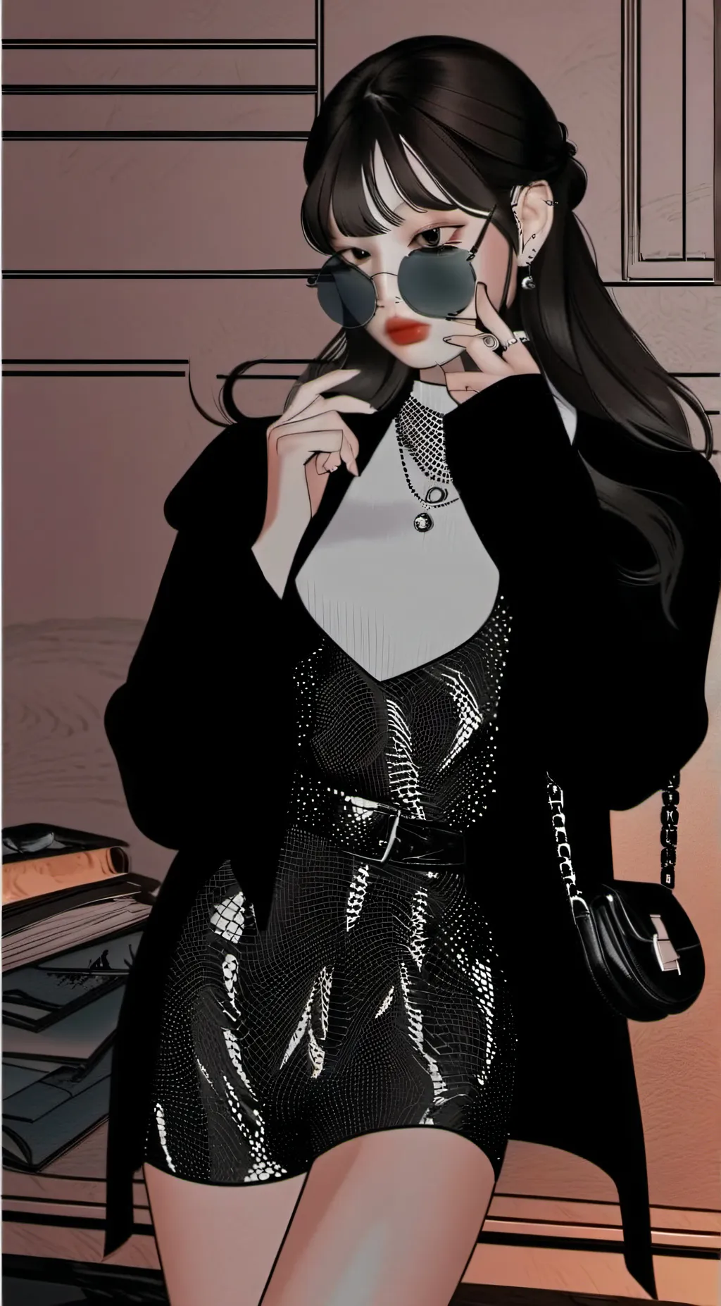 ai character: Lisa background