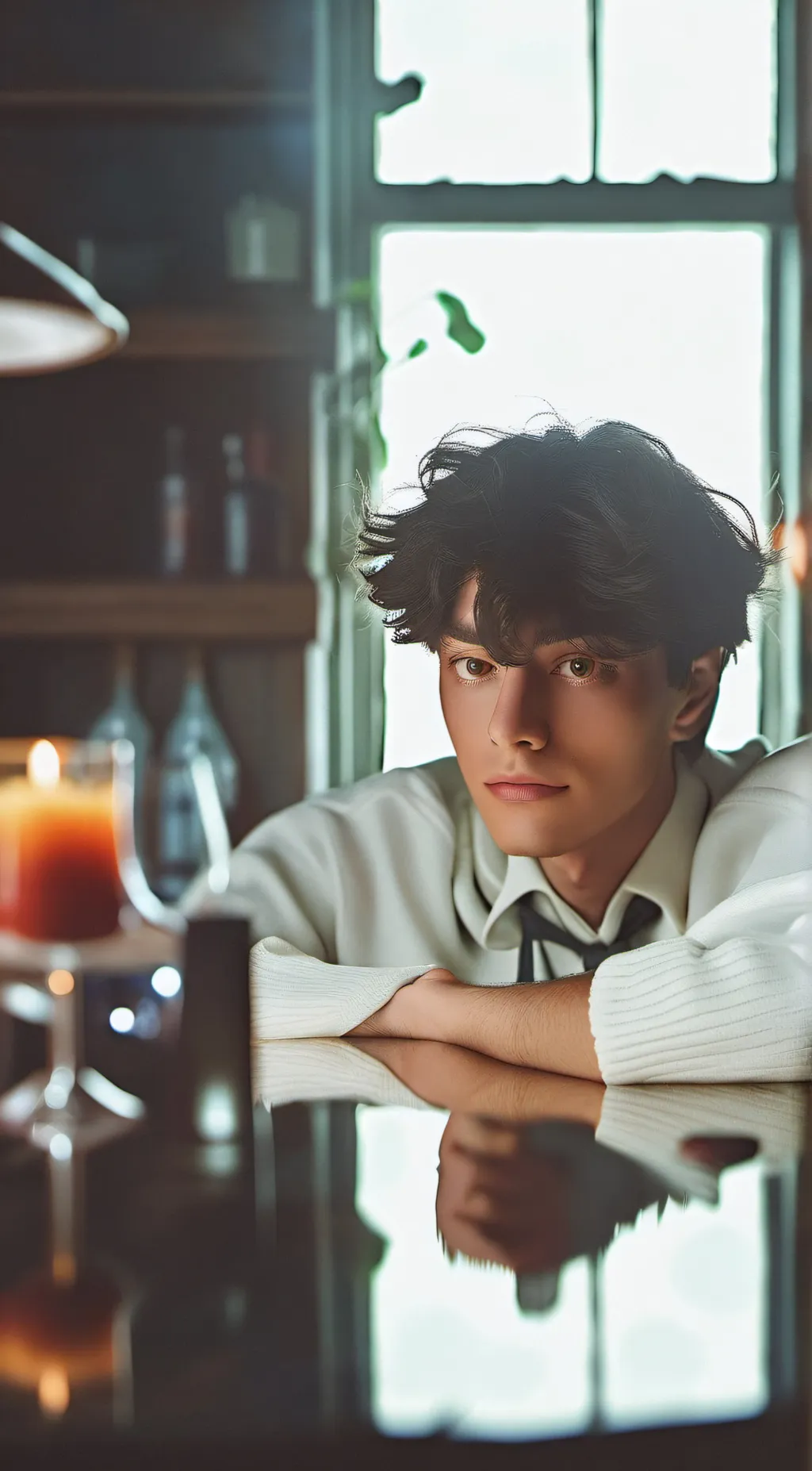 ai character: Kevin  background