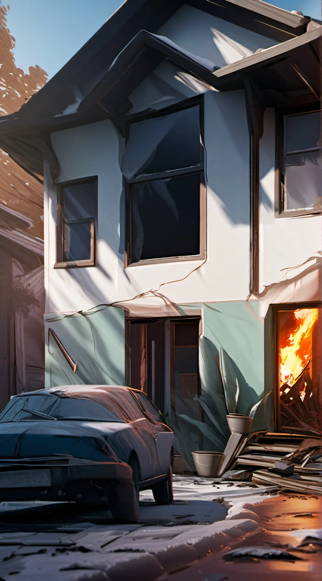 ai character: mha opposite world background