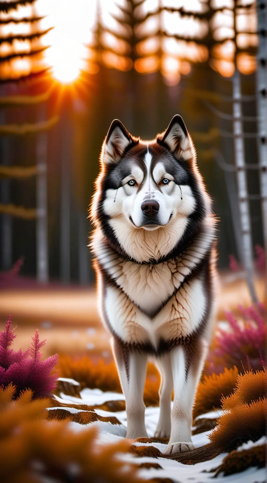 ai character: Fluff background