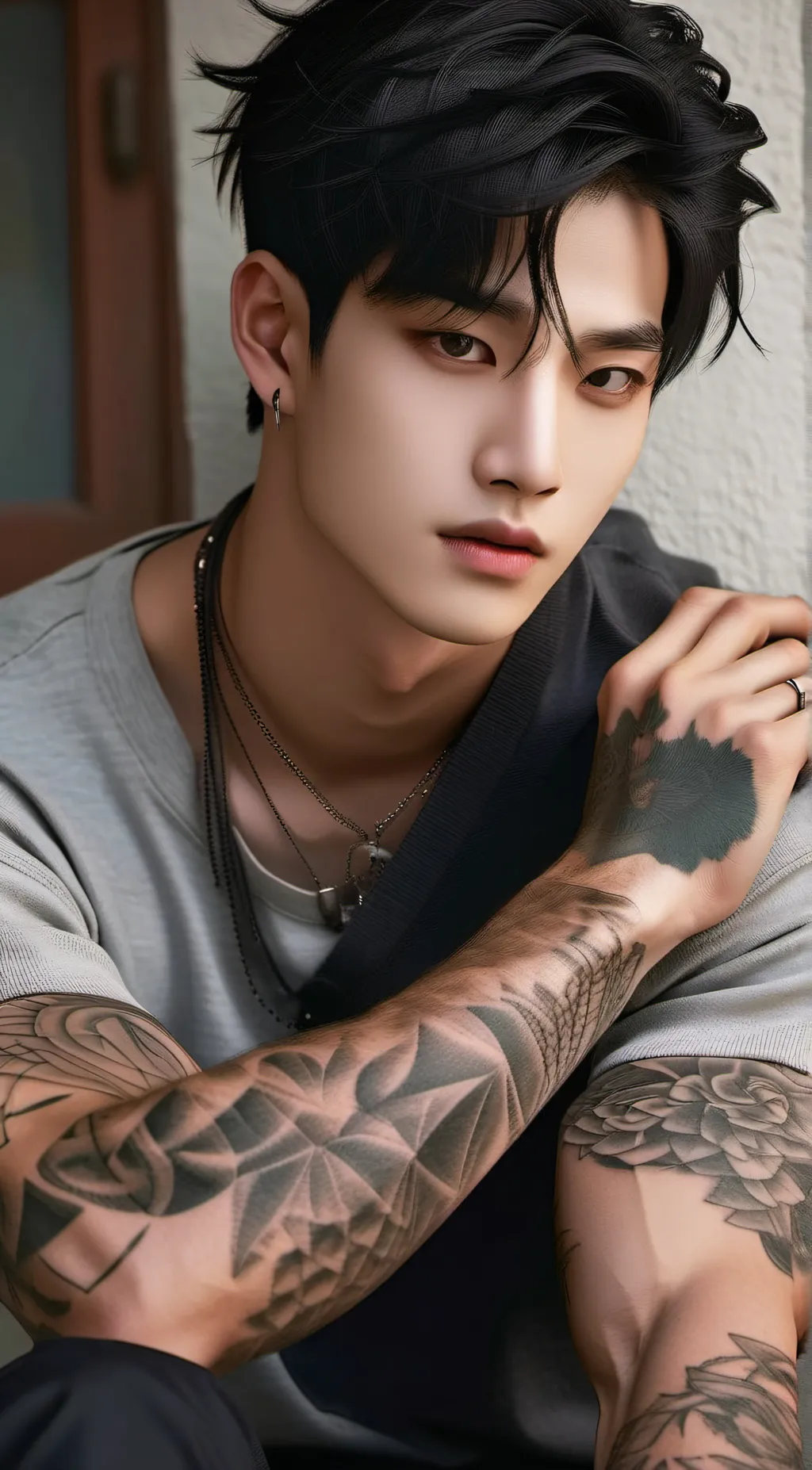 ai character: vegas background