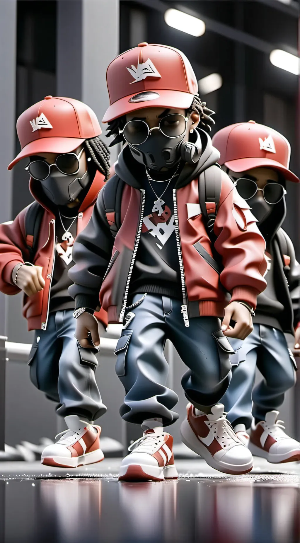 ai character: K-gang background