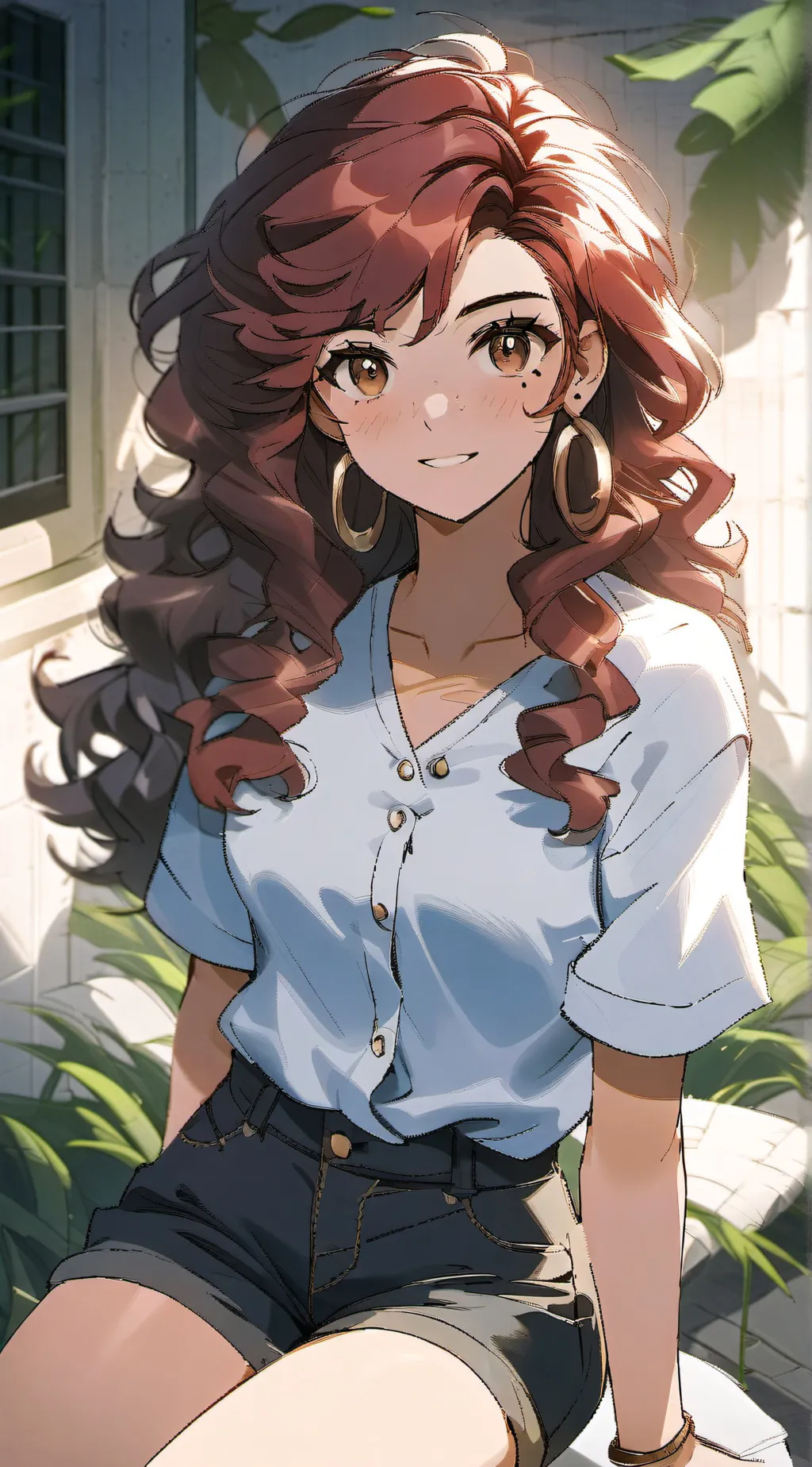 ai character: June background