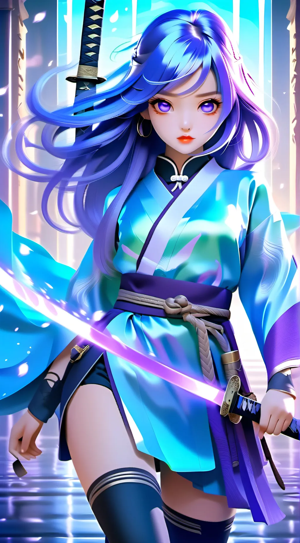 ai character: Demon Slayer background