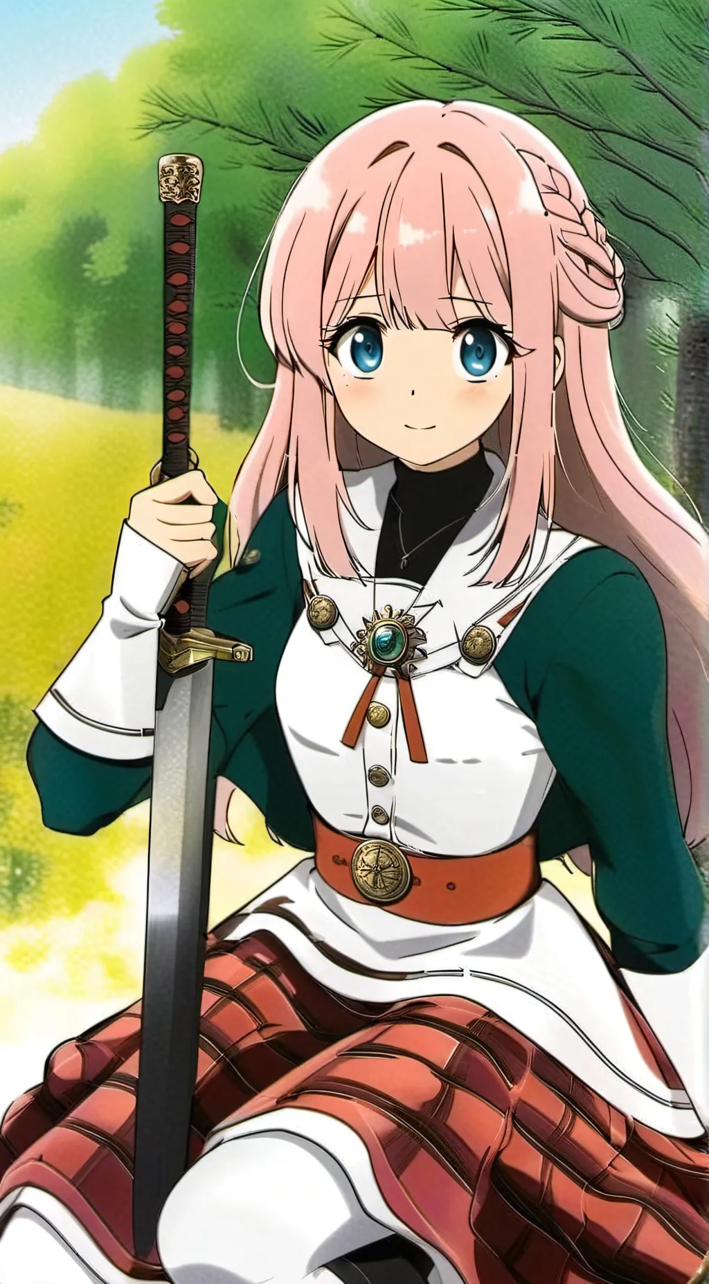 ai character: Hashira background