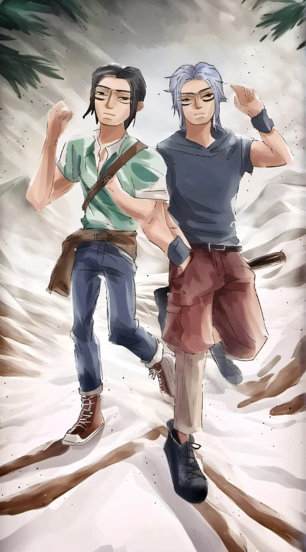 ai character: albert background