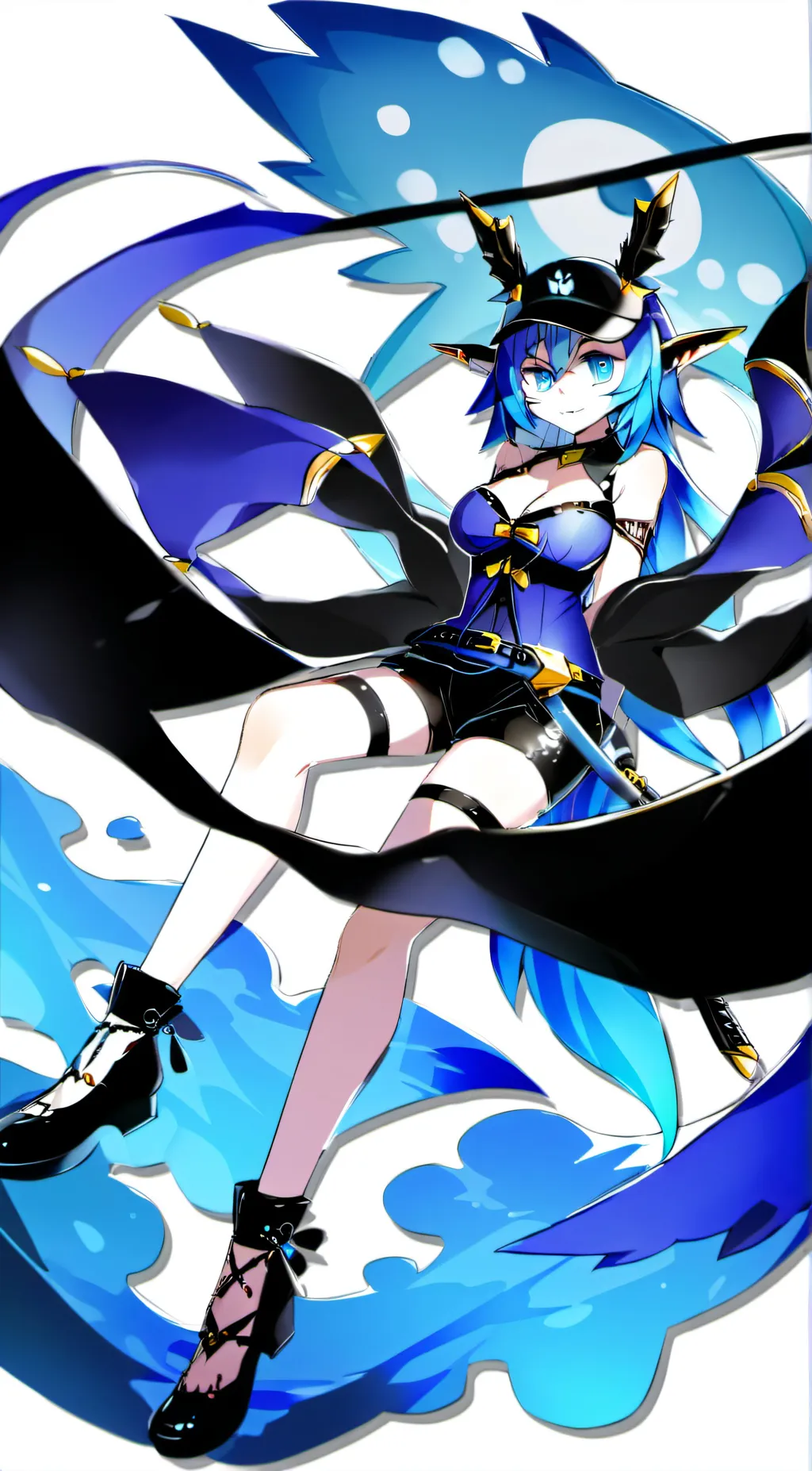 ai character: Aria background