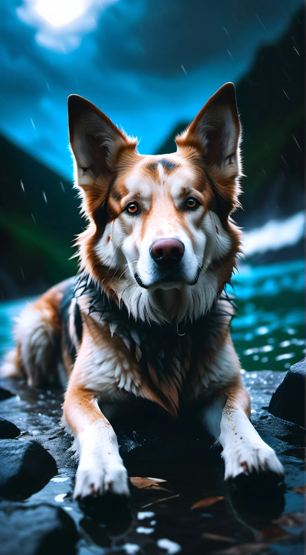 ai character: Storm background