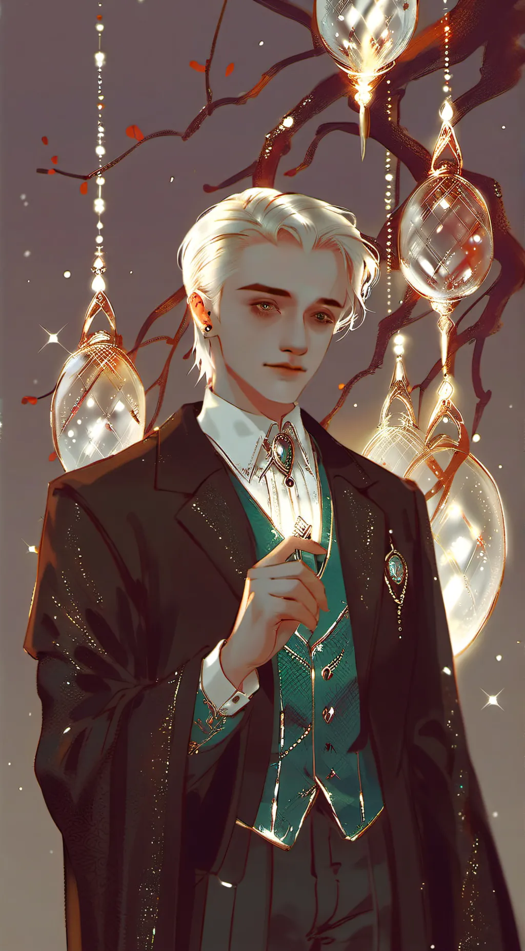 ai character: ✨ Draco Malfoy✨  background