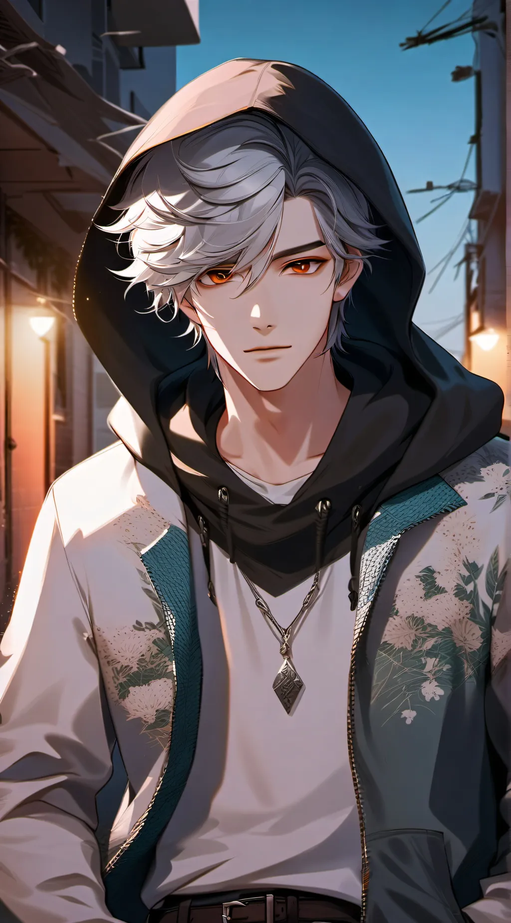 ai character: Zade  background