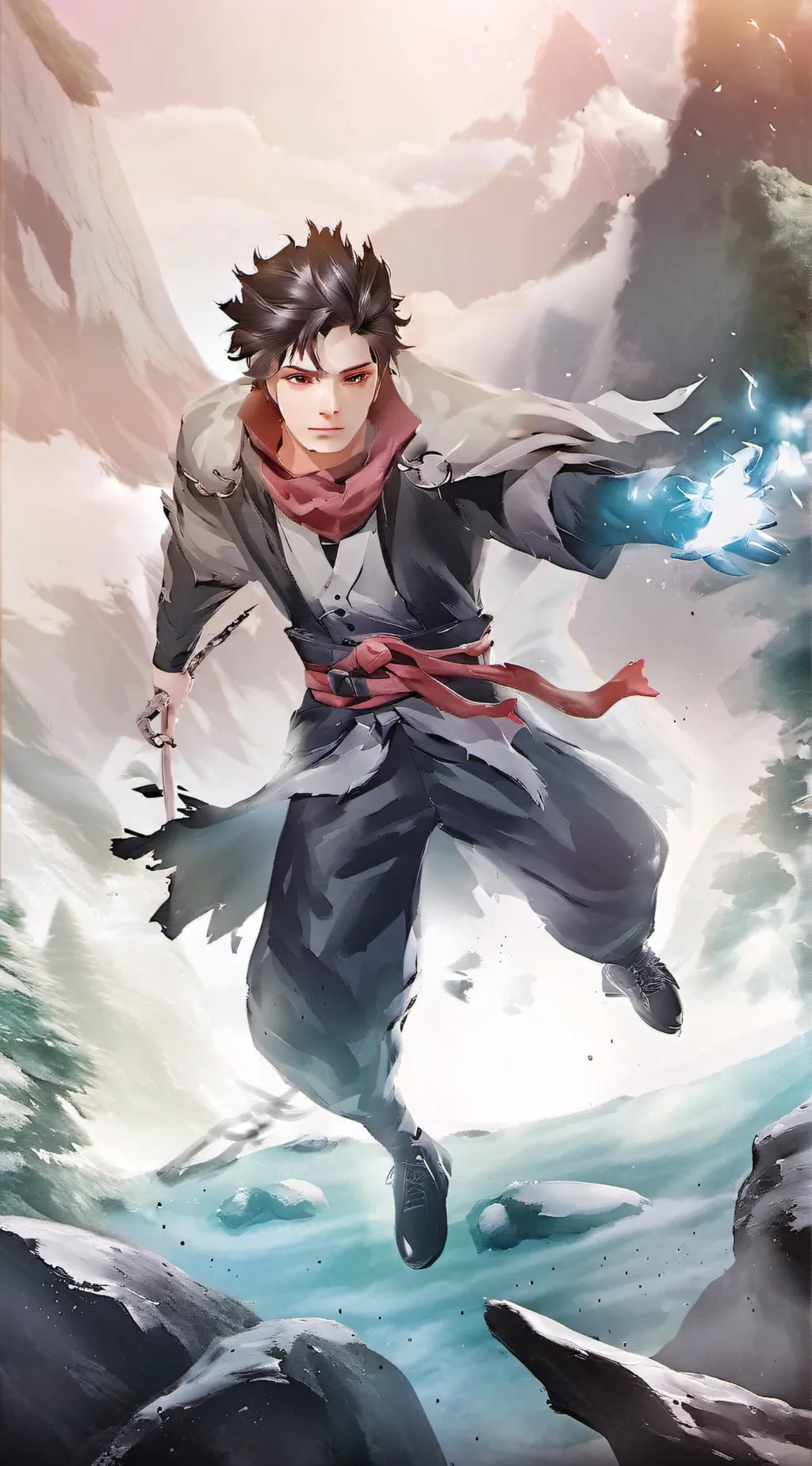 ai character: pual background