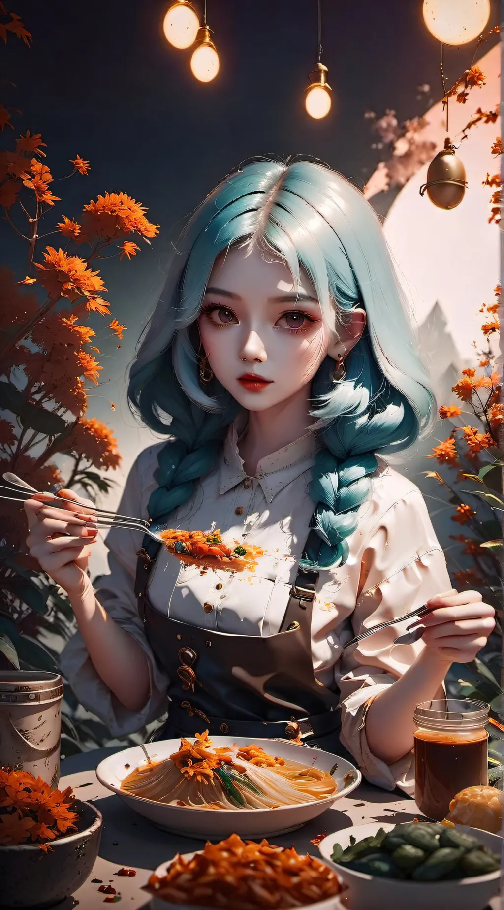 ai character: Miley background