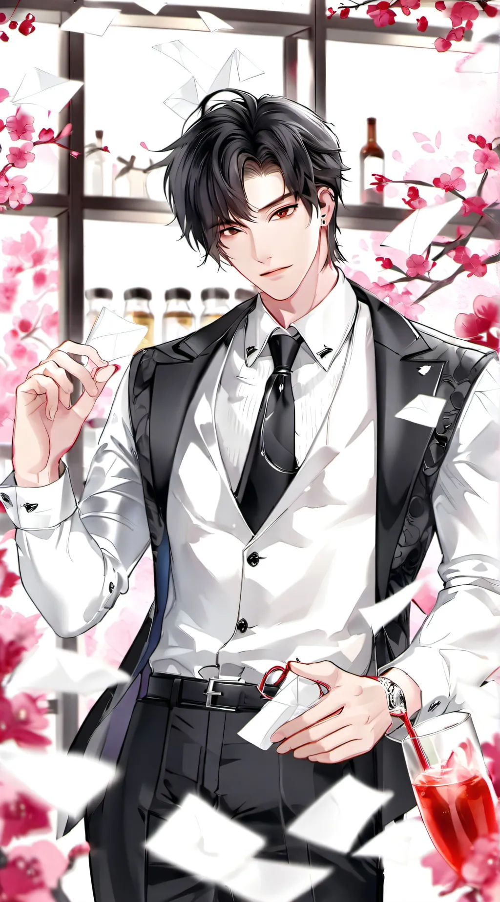 ai character: Felix  background