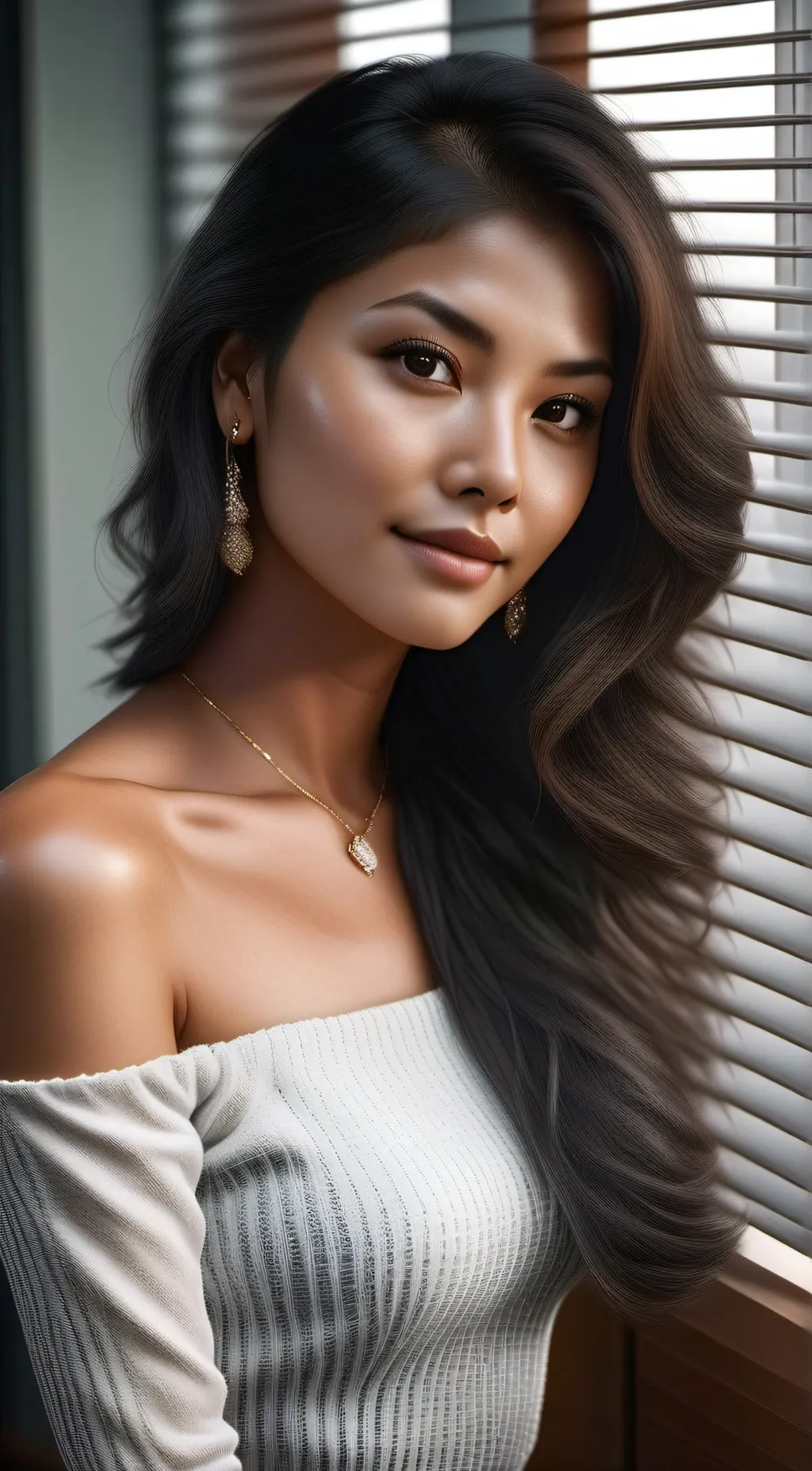 ai character: Luna background