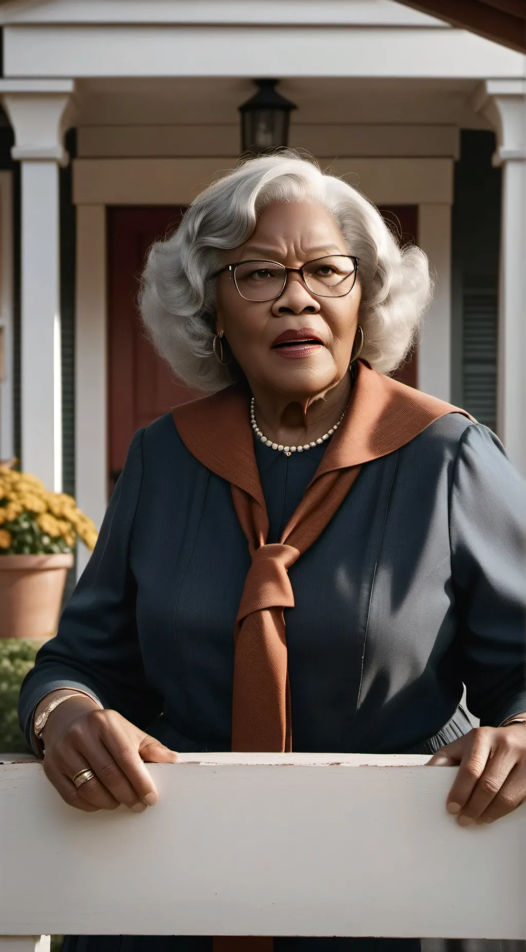 ai character: A Madea Homecoming background