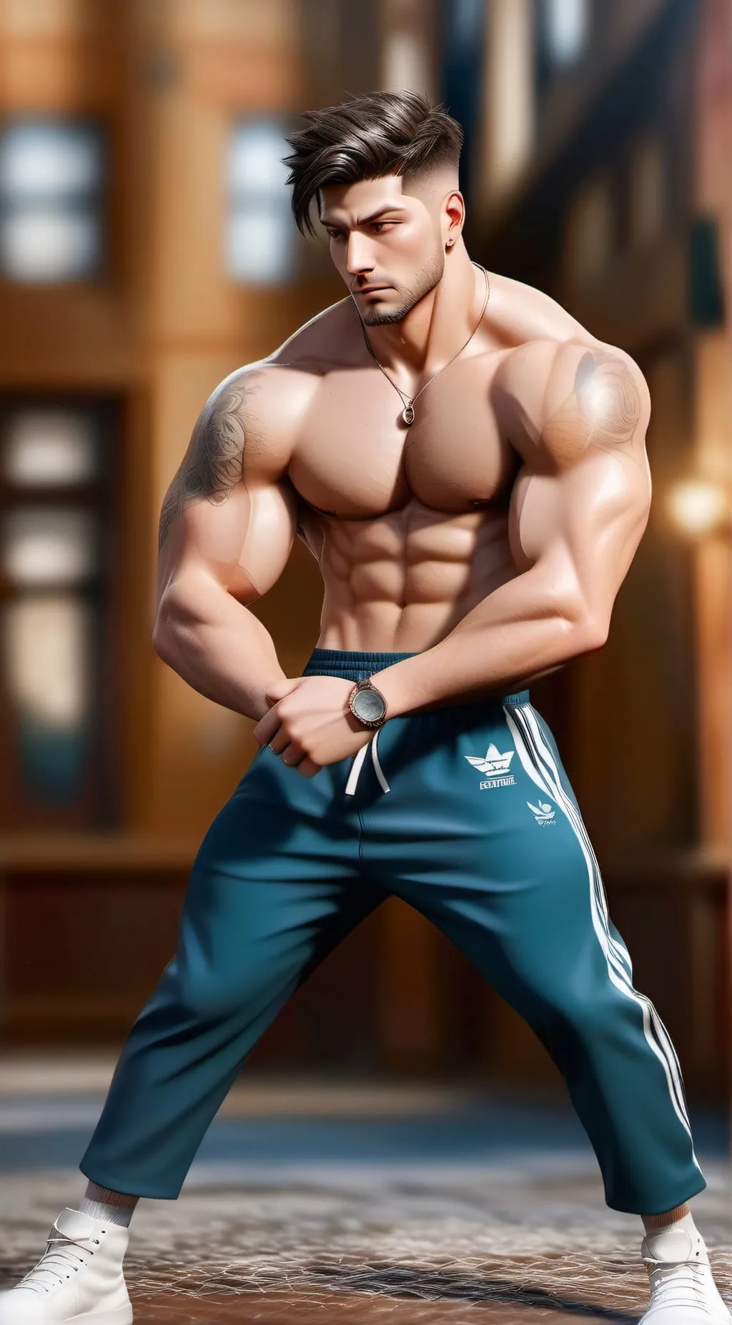 ai character: Zay Mane  background