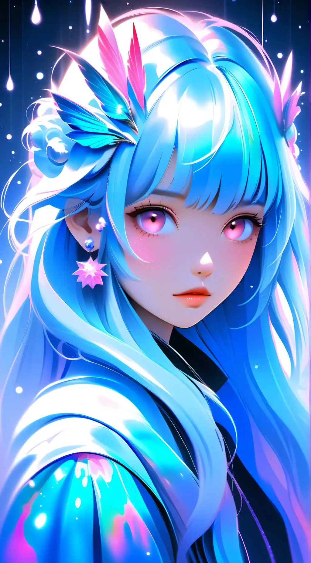 ai character: Infinite Yes background