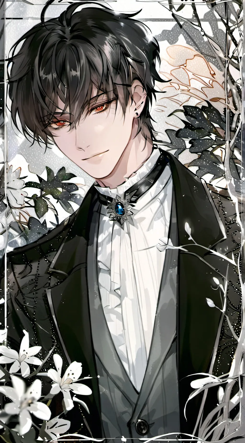 ai character: ꧁✦Raijin✦꧂ background