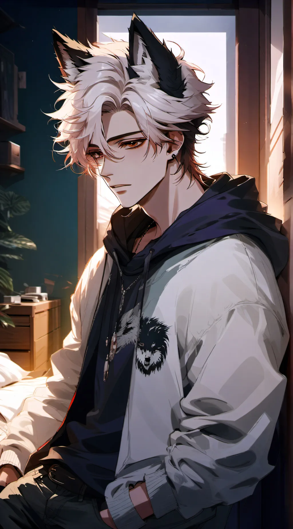 ai character: Rayne background