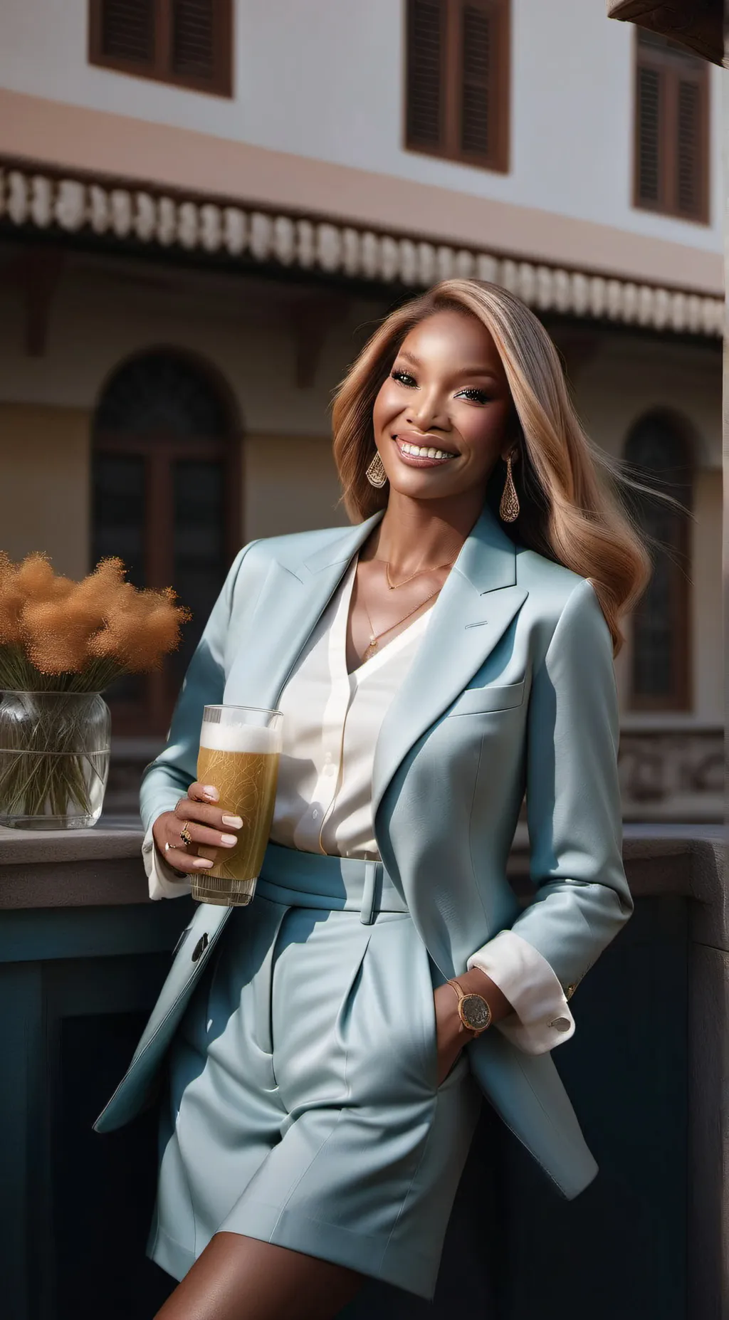 ai character: Amanda   background