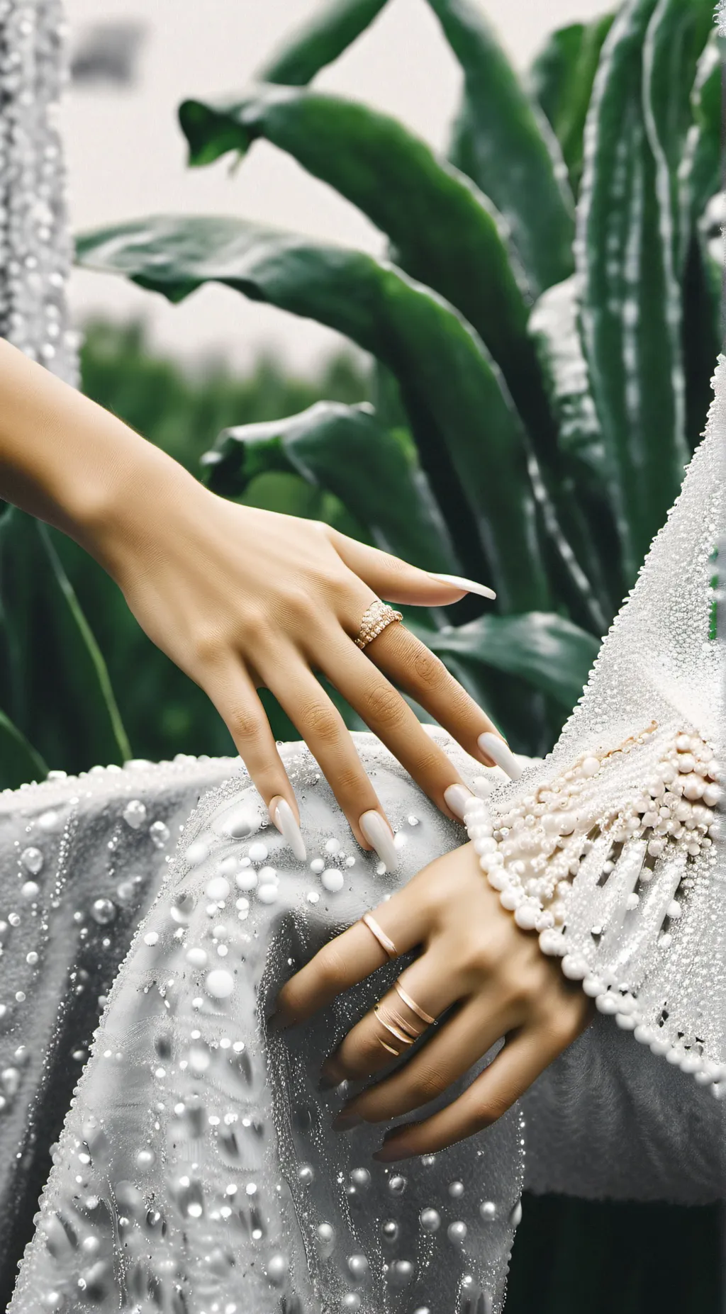 ai character: Rude nail client  background