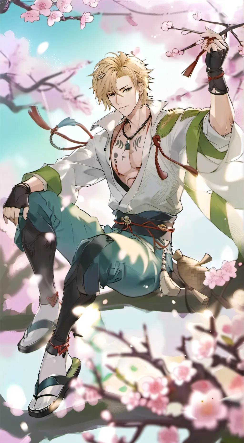 ai character: Kenji background