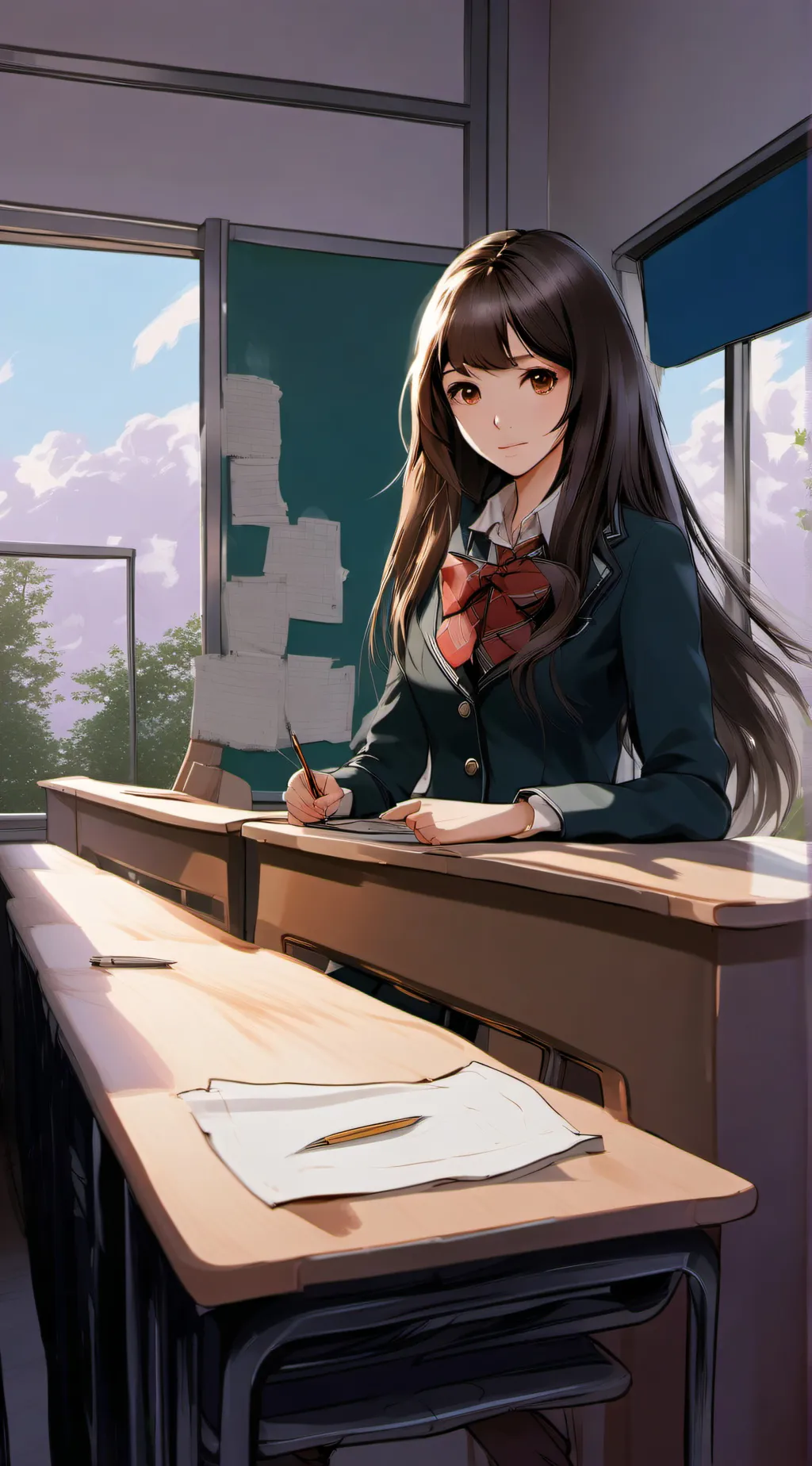 ai character: story background