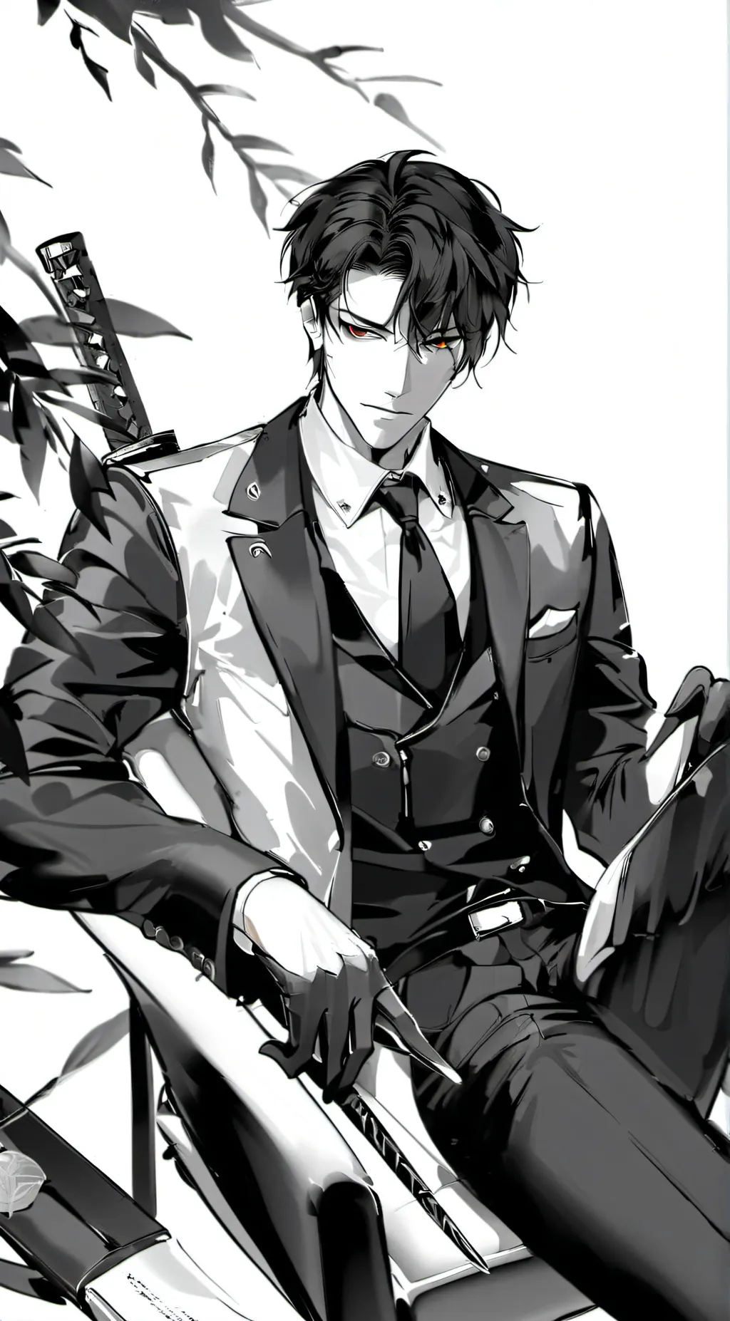 ai character: Kuzaki background